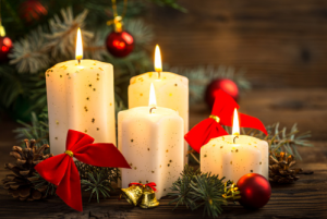 Christmas candles